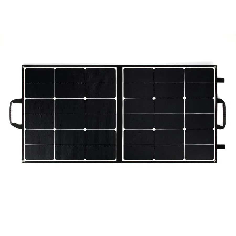 SP100 – ZERO BREEZE Solar Panel, Monocrystalline Cell Foldable 100 Watts/ 5 Amp Power Current 46.7 Inch Length x 21.1...